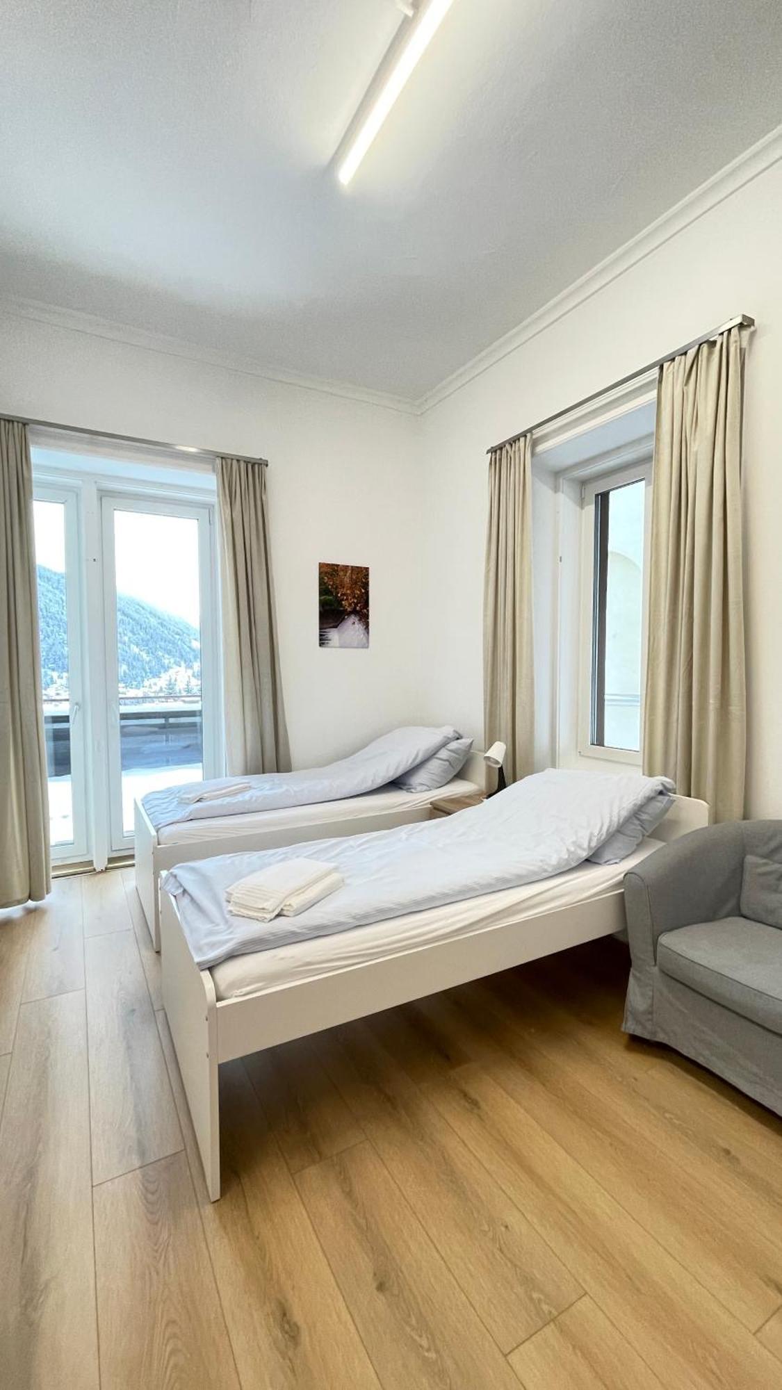 Villa Zentrum Haus Davos Exterior foto