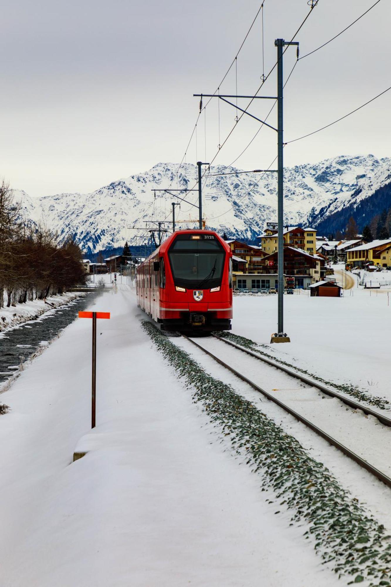 Villa Zentrum Haus Davos Exterior foto