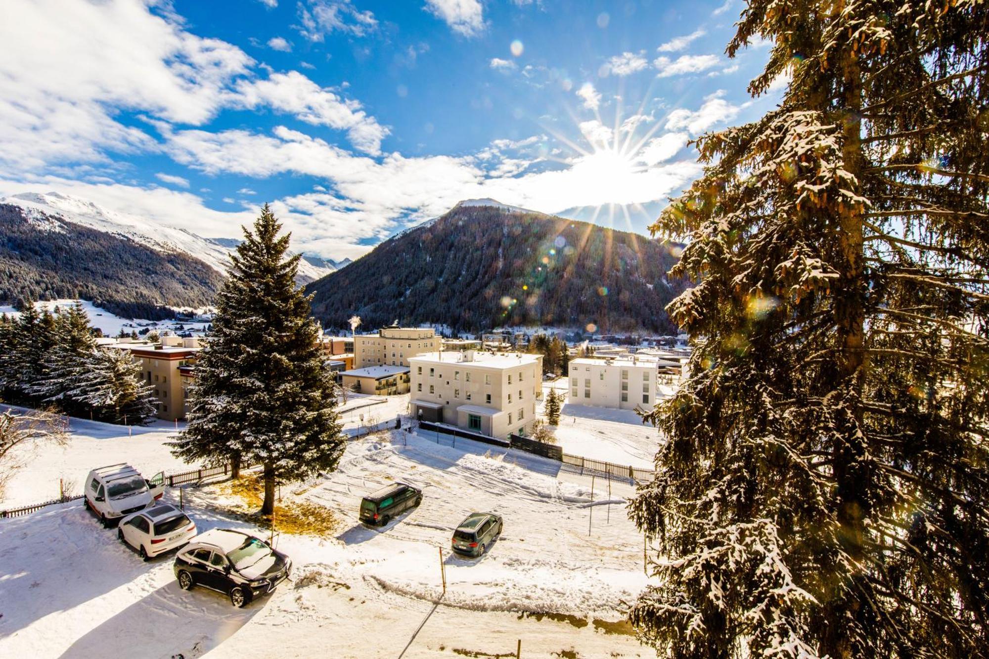 Villa Zentrum Haus Davos Exterior foto